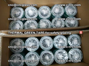 PET GREEN TAPE for EVALAM EVASAFE COOLSAFE EVAFORCE safety glazing (16)