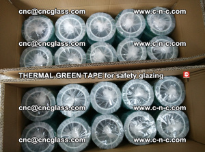 PET GREEN TAPE for EVALAM EVASAFE COOLSAFE EVAFORCE safety glazing (20)