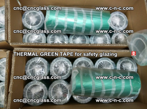 PET GREEN TAPE for EVALAM EVASAFE COOLSAFE EVAFORCE safety glazing (26)