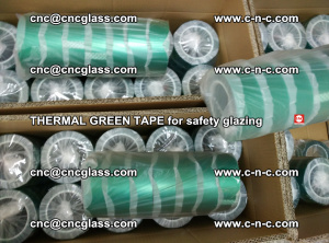 PET GREEN TAPE for EVALAM EVASAFE COOLSAFE EVAFORCE safety glazing (31)