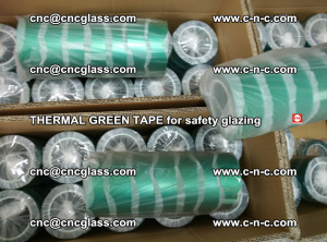 PET GREEN TAPE for EVALAM EVASAFE COOLSAFE EVAFORCE safety glazing (32)