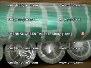 PET GREEN TAPE for EVALAM EVASAFE COOLSAFE EVAFORCE safety glazing (38)