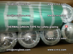 PET GREEN TAPE for EVALAM EVASAFE COOLSAFE EVAFORCE safety glazing (39)