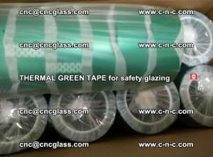 PET GREEN TAPE for EVALAM EVASAFE COOLSAFE EVAFORCE safety glazing (41)