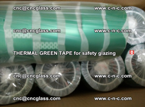 PET GREEN TAPE for EVALAM EVASAFE COOLSAFE EVAFORCE safety glazing (44)