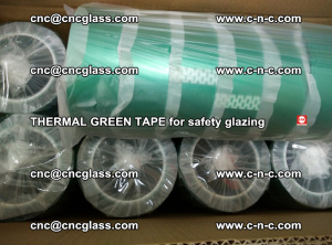 PET GREEN TAPE for EVALAM EVASAFE COOLSAFE EVAFORCE safety glazing (49)