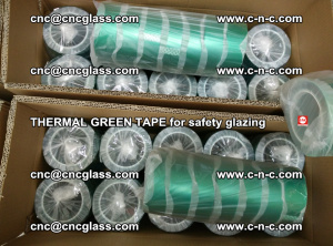 PET GREEN TAPE for EVALAM EVASAFE COOLSAFE EVAFORCE safety glazing (92)