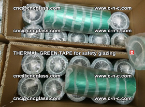 PET GREEN TAPE for EVALAM EVASAFE COOLSAFE EVAFORCE safety glazing (93)