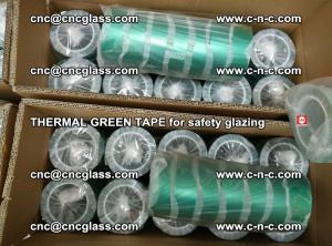 PET GREEN TAPE for EVALAM EVASAFE COOLSAFE EVAFORCE safety glazing (94)